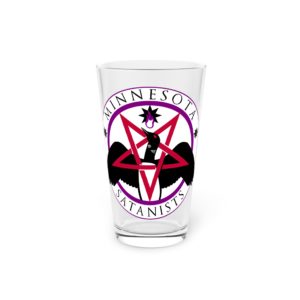 MinneSatan Pint Glass