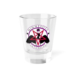 MinneSatan Shot Glass, 1.5oz
